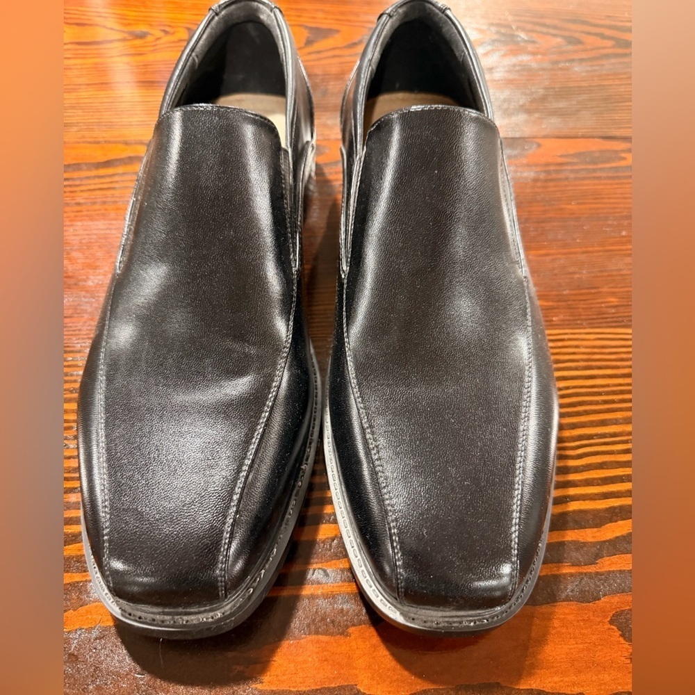 Croft & Barrow Men's Black Slip-On Loafers size 11 wide